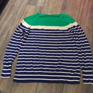 Jcrew stripe sweater